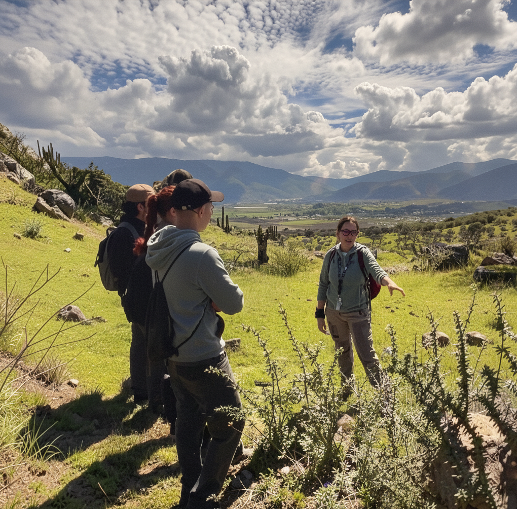 Las piedras que guardaban un bosque de hace 100 millones de años Fósiles en cerros de Colchagua